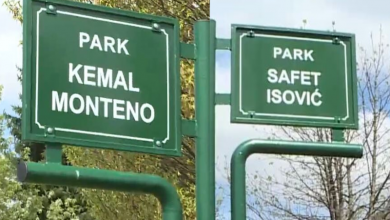 Photo of Dva parka u blizini Druge gimnazije, nosit će ime po Safetu Isoviću i Kemalu Montenu