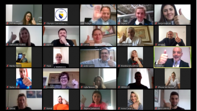 Photo of Tuka, Cerić I Džumhur na online Forumu sportista