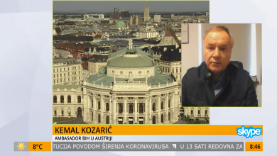 Photo of Za TVSA: Kemal Kozarić, ambasador BiH u Austriji “U Austriji virus pod kontrolom”