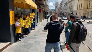 Photo of Održan protest grupe Glas malih biznisa