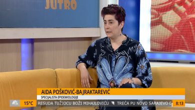 Photo of Dr. Aida Pošković Bajraktarević za TVSA: Spremni smo i za drugi val