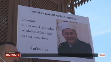 Photo of Podrška džematlija glavnom imamu MIZ Sarajevo Kenanu Musiću