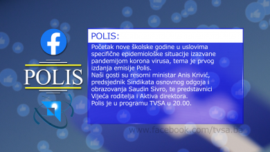 Photo of TVSA: Početak nove školske godine tema je prvog izdanja emisije “Polis”