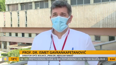 Photo of Gavrankapetanović za TVSA: Izolatorij u krugu Opće bolnice imat će 150 kreveta