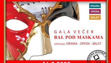Photo of ‘Bal pod maskama’ otvara sezonu Narodnog pozorišta