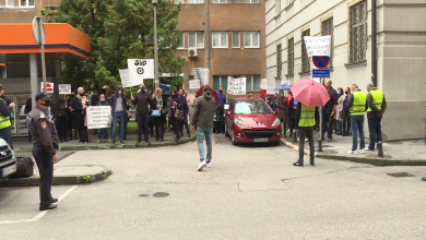 Photo of TVSA/Video: Ispred zgrade Općinskog suda u Sarajevu održan novi protest uposlenika Agencije Poslovnost