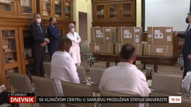 Photo of TVSA/Video: Vlada KS i UNDP osigurali KCUS-u i Općoj bolnici sedam respiratora
