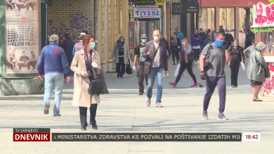 Photo of BiH: Zabilježen dnevni rekord od 1.903 nova slučaja zaraze koronavirusom