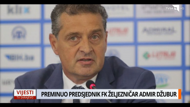 Photo of Preminuo predsjednik UO-a FK Željezničar Admir Džubur