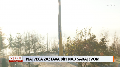 Photo of Najveća zastava BiH nad Sarajevom