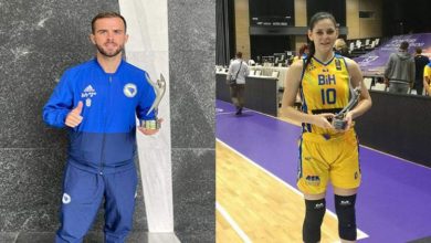 Photo of Miralem Pjanić i Marica Gajić najbolji sportisti BiH