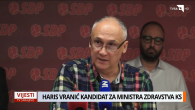 Photo of Haris Vranić kandidat za ministra zdravstva KS