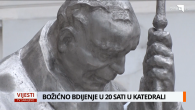 Photo of Božićno bdijenje u 20 sati u katedrali Srca Isusova u Sarajevu