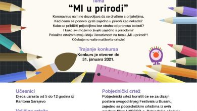 Photo of Konkurs za crtež djece KS u sklopu Međunarodnog filmskog festival djece i mladih