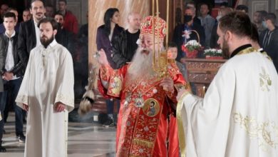 Photo of Vaskršnja liturgija služena u Sabornoj crkvi u Sarajevu