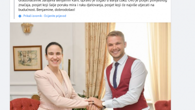 Photo of Stanivuković: Dobro došla Benjamina