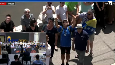 Photo of Vi ste šampionke, ovo je Bosna skandirali su građani ispred Vijećnice
