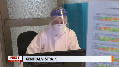 Photo of Zdravstveni radnici u Kantonu Sarajevo stupili u generalni štrajk