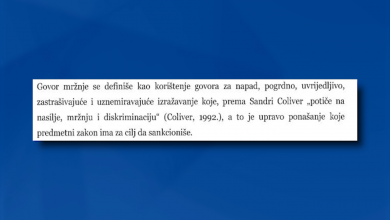 Photo of TVSA/Video: Zakonom govor mržnje definisan je kao “korištenje govora za napad”