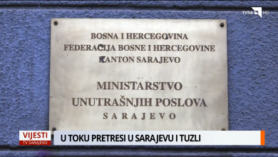 Photo of U toku pretresi u Sarajevu i Tuzli
