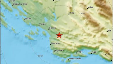 Photo of Kod Šibenika potres 4.7 prema Richteru, nisu prijavljene veće štete
