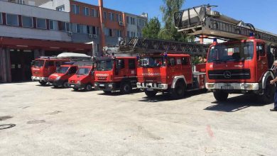 Photo of Sarajevski vatrogasci pomažu u gašenju požara na području općine Jablanica