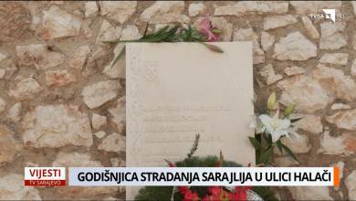 Photo of Obilježena godišnjica stradanja Sarajlija u ulici Halači