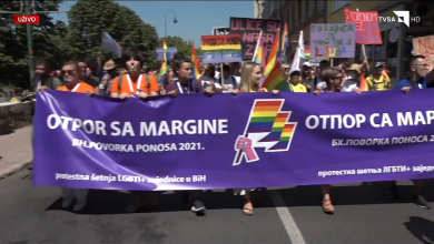 Photo of Okončana treća Bh. povorka ponosa u Sarajevu