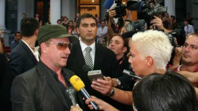 Photo of Bono Vox danas na Crvenom tepihu 27. Sarajevo Film Festivala