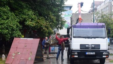 Photo of Vlasnik uklonio sporni objekt iz ulice Maršala Tita u Sarajevu