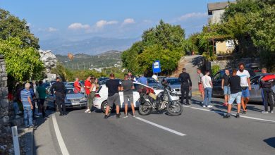 Photo of Blokirani putevi ka Cetinju, građani se protive ustoličenju mitropolita Joanikija