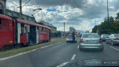 Photo of Zbog saobraćajnog udesa zaustavljen tramvajski saobraćaj