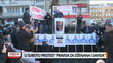 Photo of KS: Sutra protest “Pravda za Dženana i Davida”