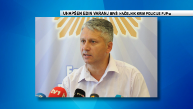 Photo of Edin Vranj, nekadašnji načelnik Sektora kriminalističke policije u FUP-u uhapšen na graničnom prelazu Uvac