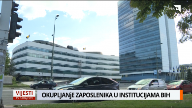 Photo of Javni protest Samostalnog sindikata državnih službenika i zaposlenika u institucijama BiH