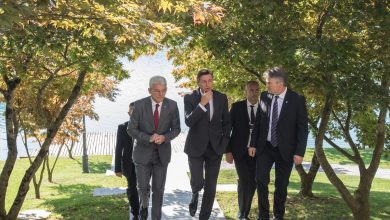 Photo of Komšić i Džaferović razgovarali s Pahorom o odnosima u regionu