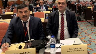 Photo of Sarajlić i Lovrinović na online sjednici PS NATO-a, koja se održava u Lisabonu