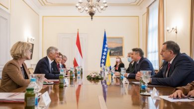 Photo of Predsjedništvo BiH zajedno sa ministrom Austrije