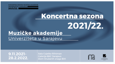 Photo of Koncertna sezona Muzičke akademije počinje 9. novembra