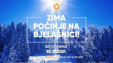 Photo of Zima počinje na Bjelašnici:  Večeras noćno skijanje