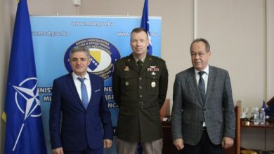 Photo of Folkestad-Podžić: NATO Štab Sarajevo opredijeljen nastavku saradnje