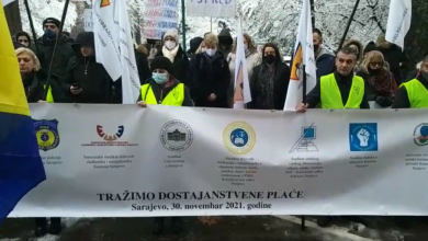 Photo of Počeo protestni skup osam sindikata KS “Vratite nam dostojanstvo”