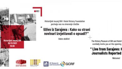 Photo of Izložba posvećena izvještavanju stranih novinara o opsadi Sarajeva