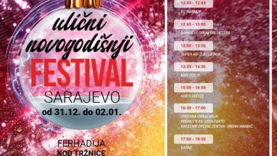 Photo of Bogat ‘Novogodišnji ulični festival Sarajevo’ u naredna tri dana