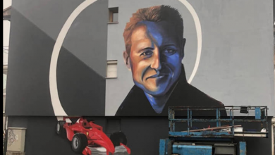 Photo of Mural slavnom vozaču Formule 1 Shumaheru oslikan u Sarajevu