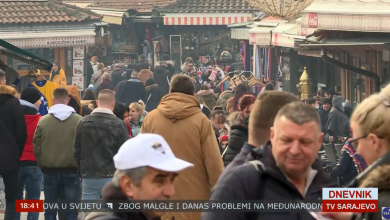 Photo of TVSA/VIDEO/Brojni turisti na ulicama oživjeli Baščaršiju