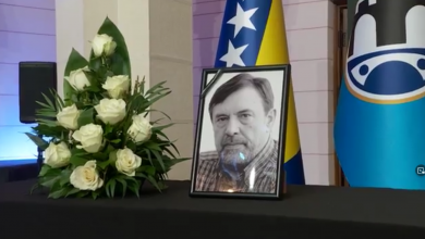 Photo of TVSA/VIDEO/Posljednji ispraćaj i komemoracija  doajenu bh novinarstva Vlastimiru Mijoviću