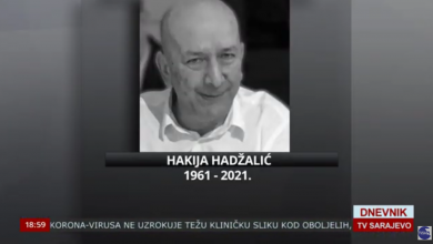 Photo of TVSA/Porodica i prijatelji oprostili se od legendarnog snimatelja Hakije Hadžalića (Video)
