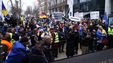 Photo of Stotine građana na protestima u Briselu: Zajedno smo Bosna