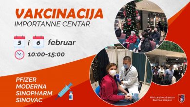Photo of Za vikend punkt za vakcinaciju u Importanne Shopping Centru